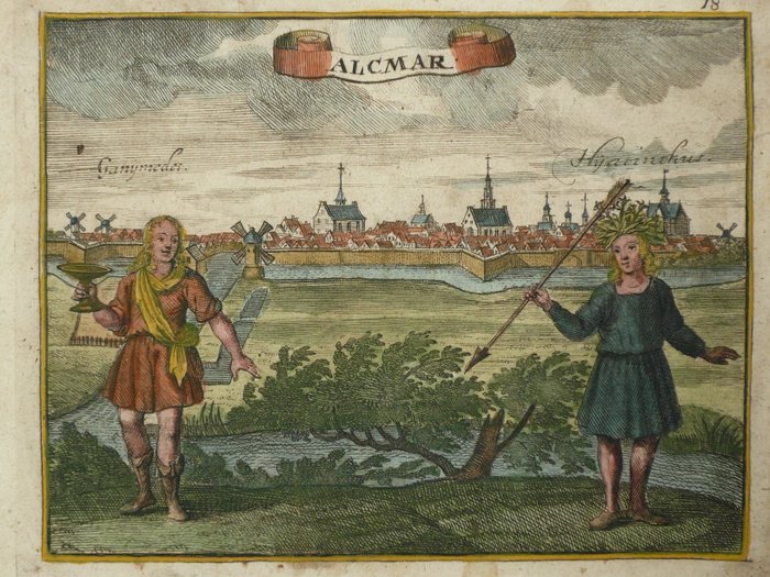 Nederland, Alkmaar; David Faßmann. - Alcmar - 1721-1750