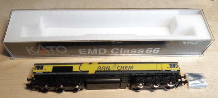 Kato N - K10814 - Locomotive diesel-hydraulique - Classe 66 - Rail4chem