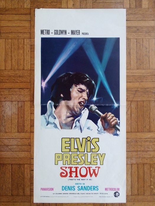 Elvis Presley - Elvis Presley show. Locandina,  lobby card - Original 1st print poster - 1971/1971