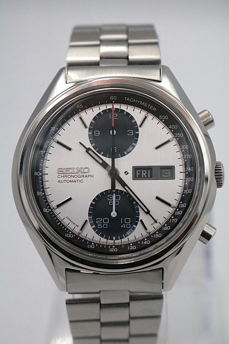 Seiko - Panda Automatic chronograph - 6138-8020 - Heren - 1970-1979