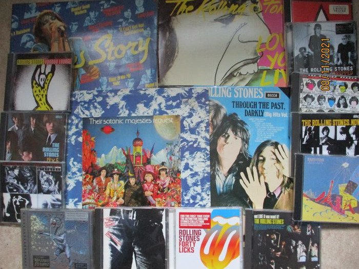 De Rolling Stones - 4xLP / 12xCD Collection - Multiple titles - 2xLP Album (dubbel album), CD's, LP's - 1969/2002