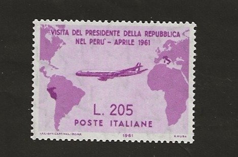Italiaanse Republiek 1961 - Simply the “Gronchi Rosa” - Sassone n. 921