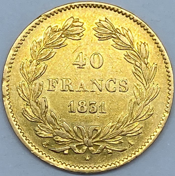 France. Louis Philippe I (1830-1848). 40 Francs 1831-A, Paris