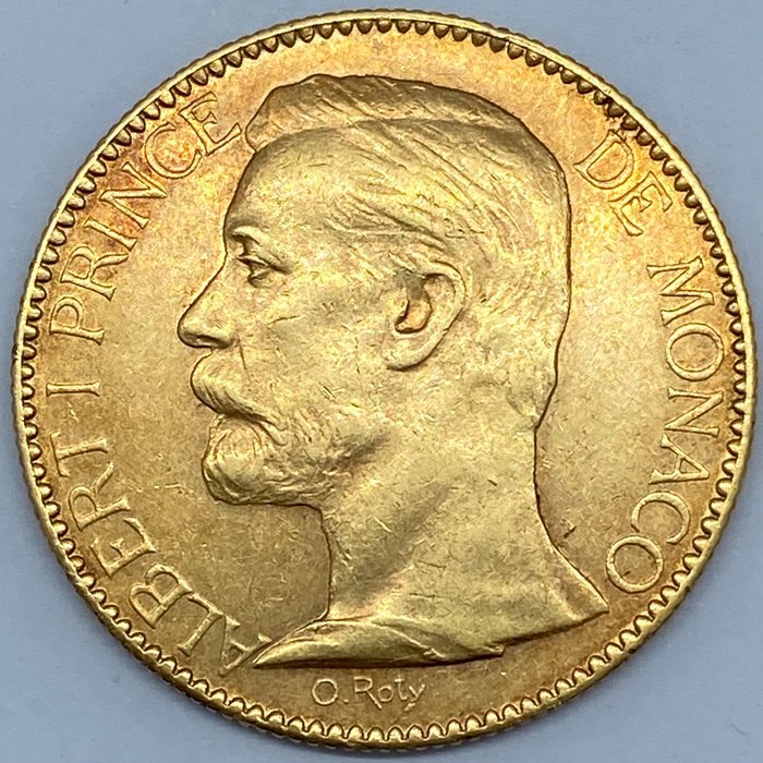 Monaco. 100 Francs 1901-A Albert I