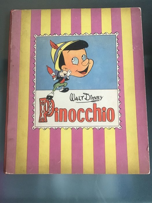 Pinocchio N.1 - I Grandi Albi di Walt Disney - Hardcover - Eerste druk - (1946)