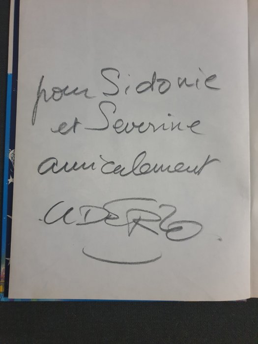 Asterix T28 - Asterix chez Rahazade + dédicace manuscrite - C - First edition - (1987)