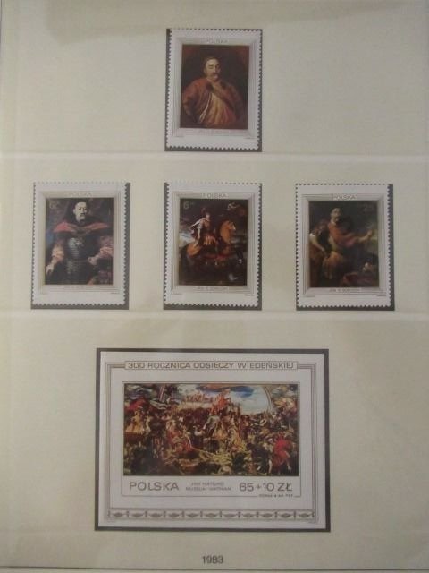 Polen 1982/1988 - Deluxe quality collection in a Lindner album.