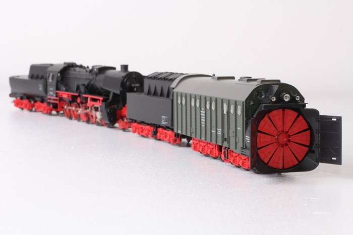 Märklin H0 - 26830 - Dampflokomotive mit Tender - BR 52 mit Dampfschneefräse, Insider-Modell - DB