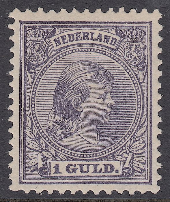 Pays-Bas 1891 - Princess Wilhelmina - NVPH 44