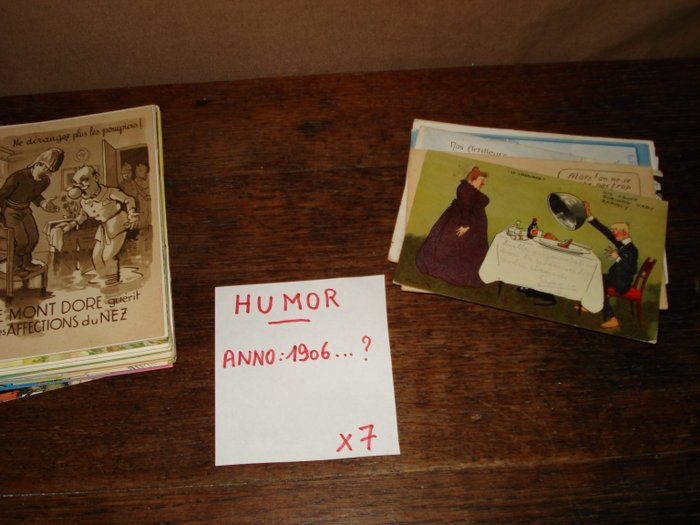 Humour - Postcards (Collection of 100) - 1906