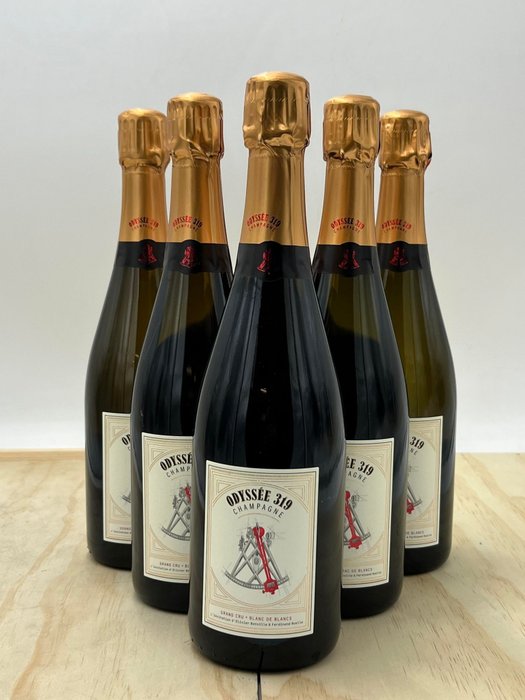 Franck Bonville, Grand Cru "Odyssée 319" - Champagne Blanc de Blancs - 6 Bouteilles (0,75 L)