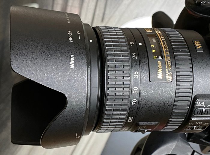 Nikon Nikkor AF-S 18-200mm G-ED DX VR excellent #Pro #objectief #Focus #Digital #Shoot#Best-in-TOWN Zoomobjektiv