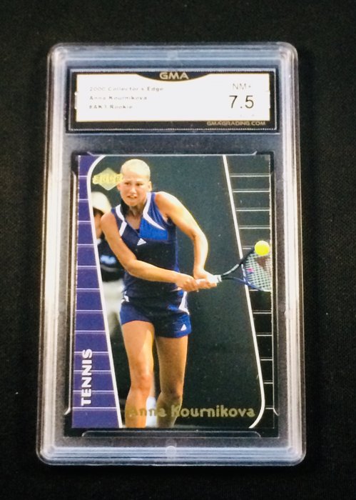 2000 Collectors Edge Tennis - (Rookie) Anna Kournikova #AK3 - GMA 7.5