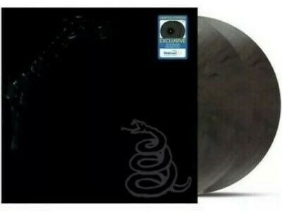 Metallica - Metallica [Black Marble Vinyl] - 2xLP Album (double album) - Coloured vinyl - 2021/2021