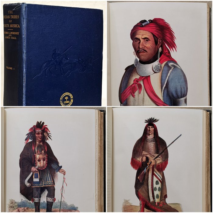 Thomas L. McKenney and James Hall - The Indian Tribes of North America (With 48 Colour Plates) - 1933