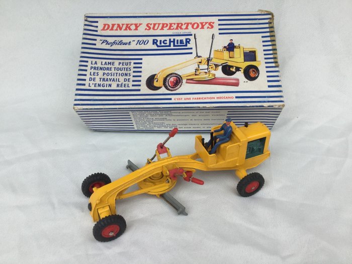 Dinky Toys - 1:43 - Dinky Toys Supertoys Profileur 100 Richier Road Motor Grader - Nr. 886