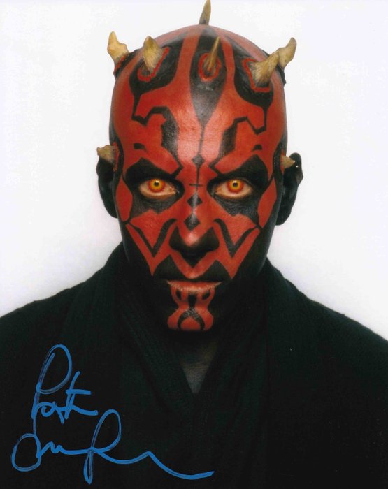 Star Wars - Peter Serafinowicz (Voice of Darth Maul) - Autografo, Foto, with COA