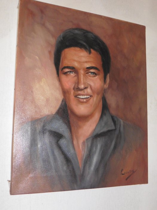 Elvis Presley - Artwork/ Painting - 1980/1980