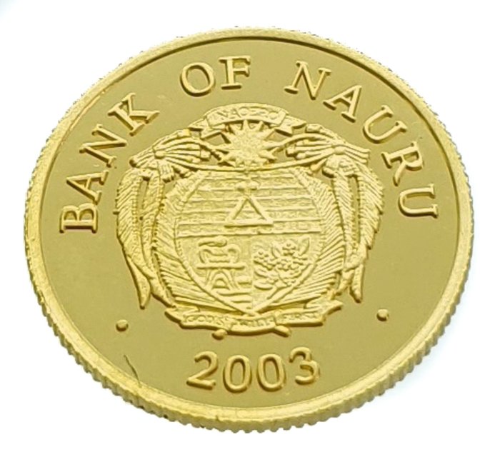 Kiribati. 10 Dollars 2003 - First anniversary Euro