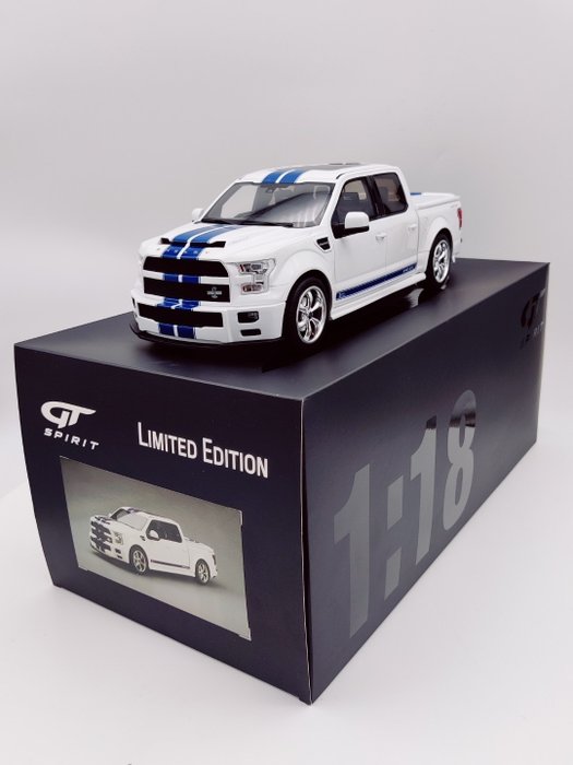 GT Spirit - 1:18 - Shelby F150 Super Snake pick-up Oxford Wit - Limited edition 1 of 1100