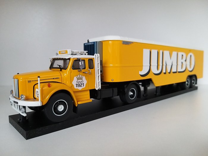 Preview of the first image of Tekno - 1:50 - SCANIA L111-Vabis - tractor with classic trailer "Jumbo".