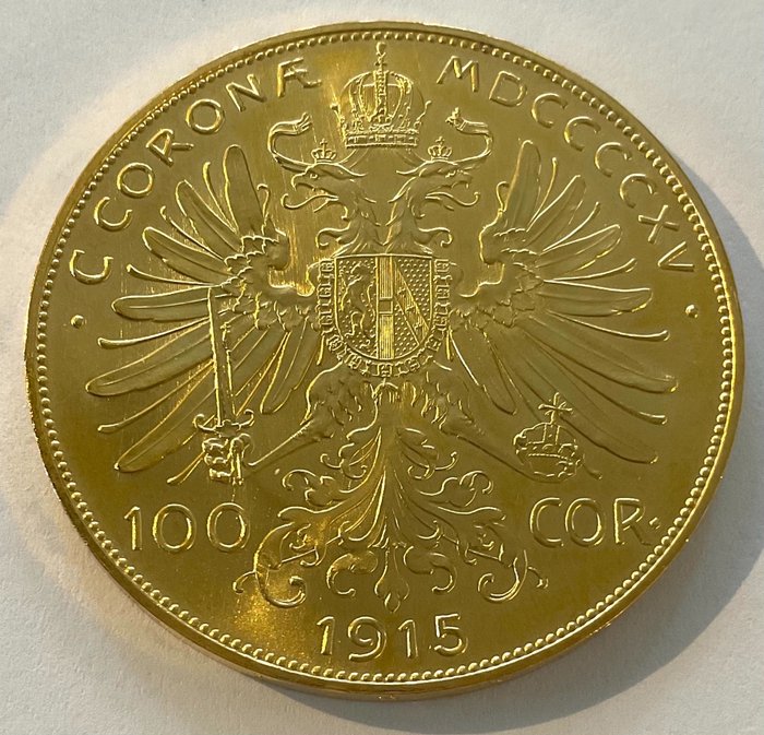 Oostenrijk. 100 Corona 1915 (Restrike) - Franz Joseph I