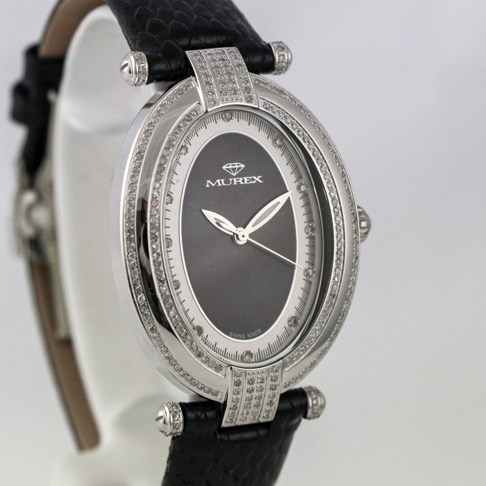 Preview of the first image of Murex - Swiss diamond watch - MUL504-SL-D-8 "NO RESERVE PRICE" - Women - 2011-present.