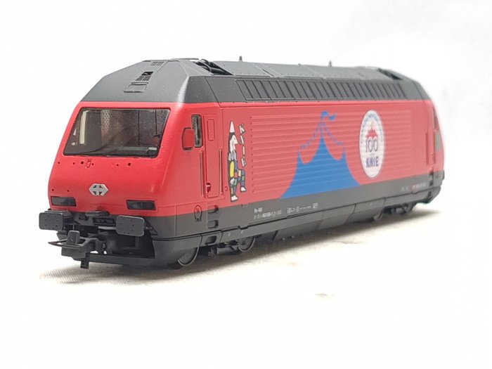 Roco H0 - 70657 - Electric locomotive - Re 460 "Circus Knee", Werbedesign - SBB CFF FFS