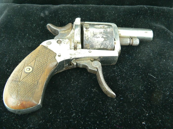 Belgio - 1854 - Percussione anulare - Revolver - 6mm Cal
