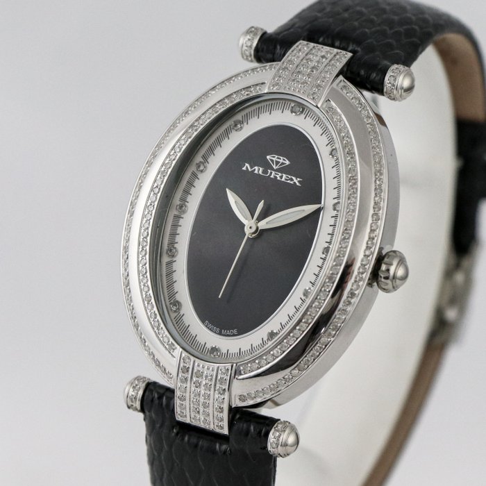 Image 2 of Murex - Swiss diamond watch - MUL504-SL-D-8 "NO RESERVE PRICE" - Women - 2011-present