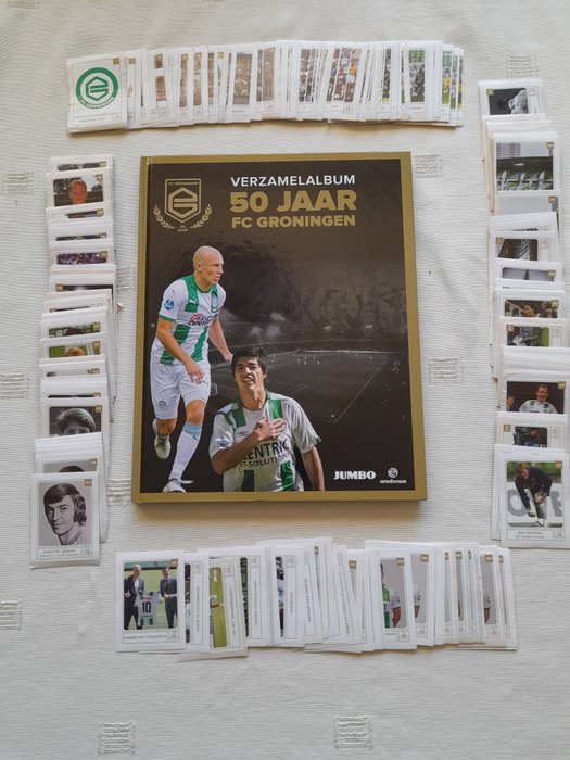 Jumbo - 50 jaar FC Groningen - Album vuoto + set completo di figurine sciolte - 2021