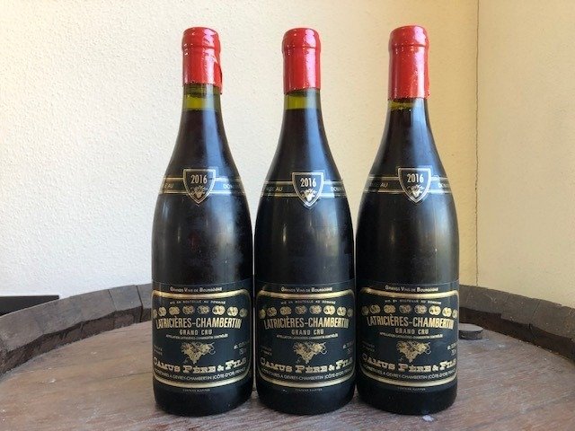 2016 Latricières Chambertin Grand Cru - Domaine Camus - Borgogna - 3 Bottiglie (0,75 L)