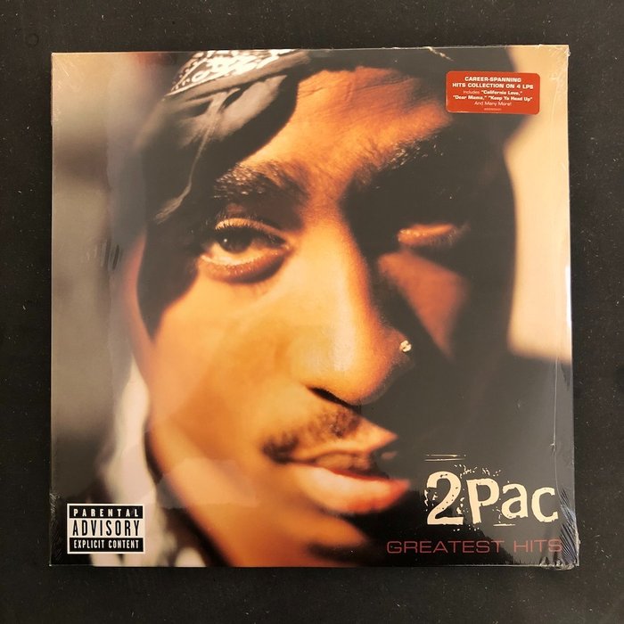 2Pac - Greatest Hits - "Career-Spanning hits collection on 4 LPs" - LP Album - 180 Gramm, Remastered - 2018/2018