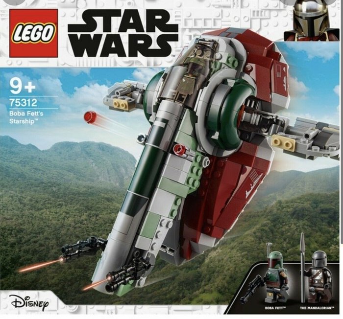Lego - Star Wars - 75312 - Vaisseau spatial astronave di Boba Fett SOLD OUT