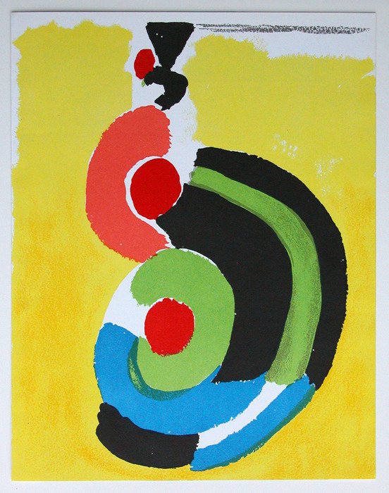 Preview of the first image of Sonia Delaunay (1885-1979) - Compositie.