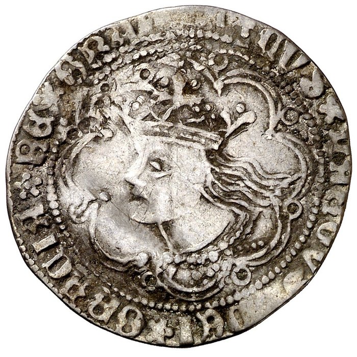 Royaume de Castille, Sevilla. Enrique IV de España (1425-1474). Real de busto - Muy escasa