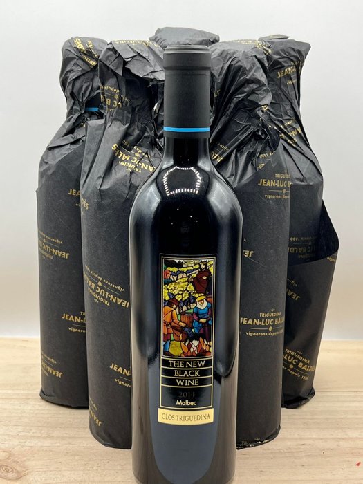 2014 Jean-Luc Baldes Clos Triguedina 'The New Black Wine' - 卡奥尔 - 6 Bottles (0.75L)