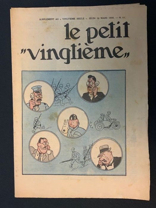 Le Petit Vingtième 11 - Tintin En Extrême-Orient - (1935)