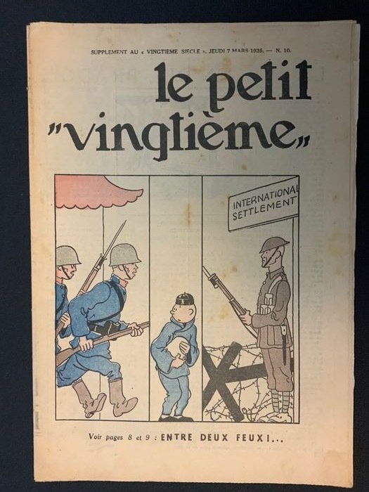 Le Petit Vingtième 10 - Tintin - En Extrême-Orient - (1935)
