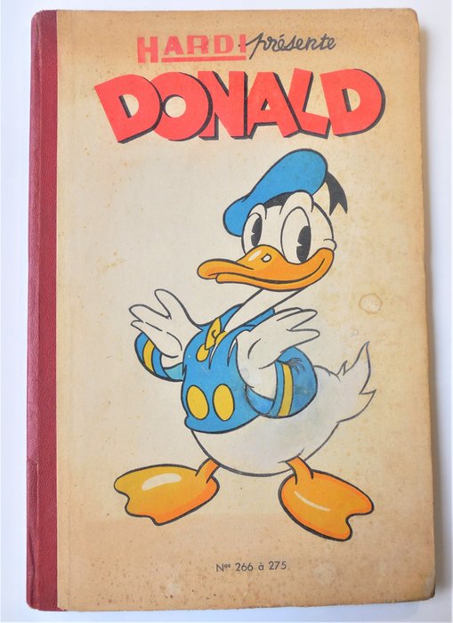 Donald Duck (Hardi présente) - Recueil du N°266 à N°275 - C - Erstausgabe - (1952)