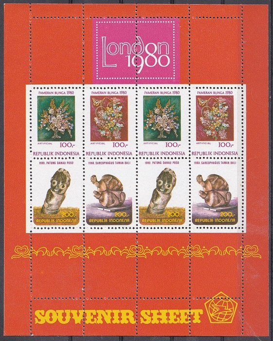 Indonesia - Series, blocks and stamp booklets