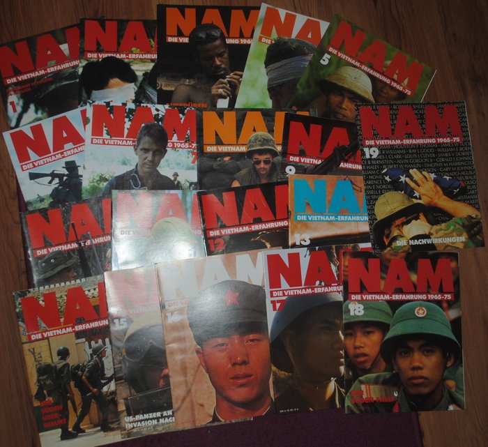 Alemania - Cuerpo de Marines - Vietnam War- Nam, The Vietnam Experience 1965-75/19 Issues (Complete) - 1988