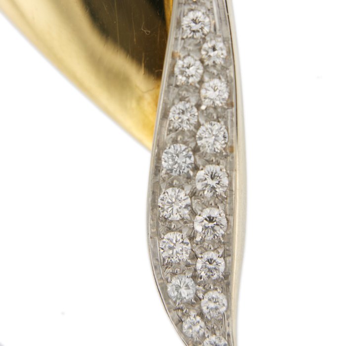 Image 3 of Pomellato - 18 kt. White gold, Yellow gold - Brooch - 0.90 ct
