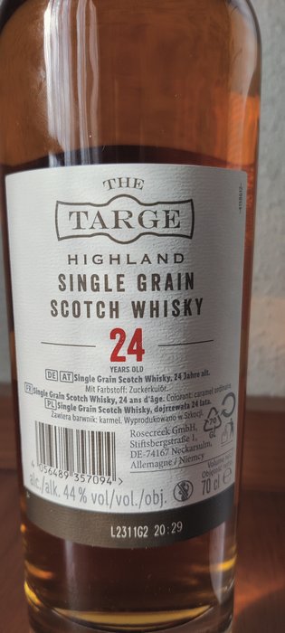 24 Whisky The years 700ml Catawiki Clydesdale 1997 old Targe - Scotch - -
