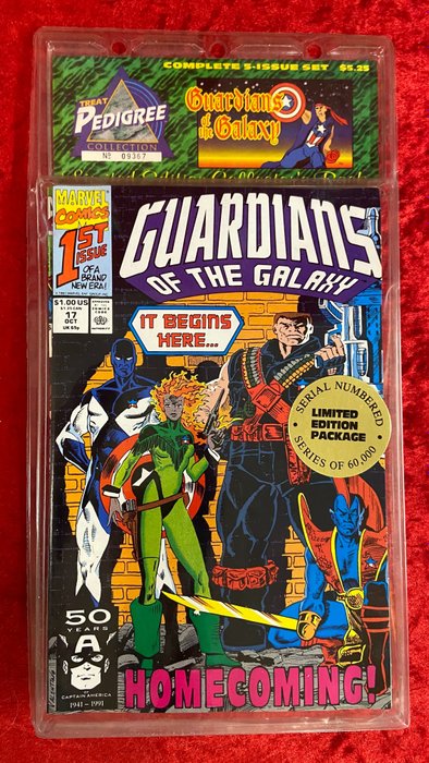 Guardians of the Galaxy #17-21 - Complete 5-issue set - Treat Pedigree Collection - Limited and numbered in OVP - Softcover - (1992)