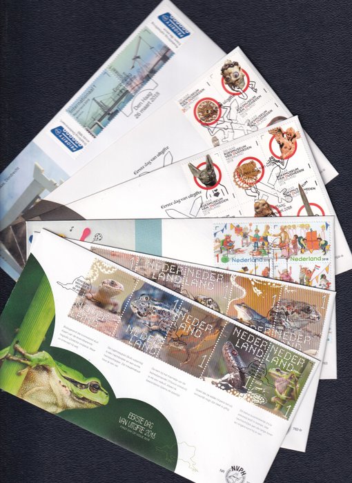 Netherlands 2018/2019 - Two complete years of FDCs - NVPH E762/E796b