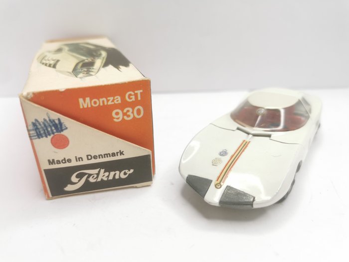 Tekno - 1:43 - Monza GT coupé 1964 Blanc Intérieur Rouge reff 930 - In de originele doos