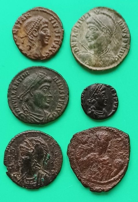 Roman & Byzantine Empire. Lot of 6 coins - Catawiki