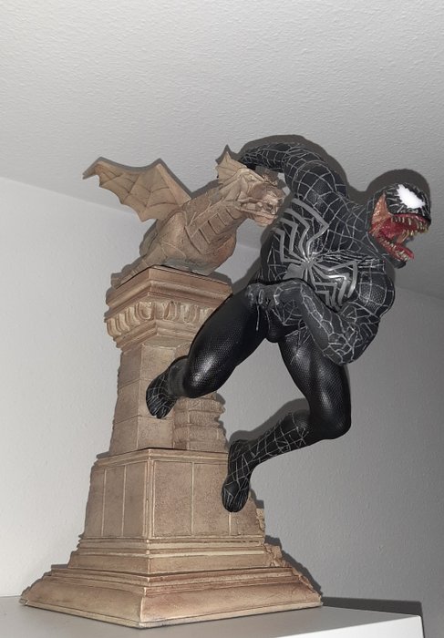 Marvel: Spider-man 3 - Venom (2002) - Sideshow Toys - 1:4 - Polystone Statue, rare - See images and description