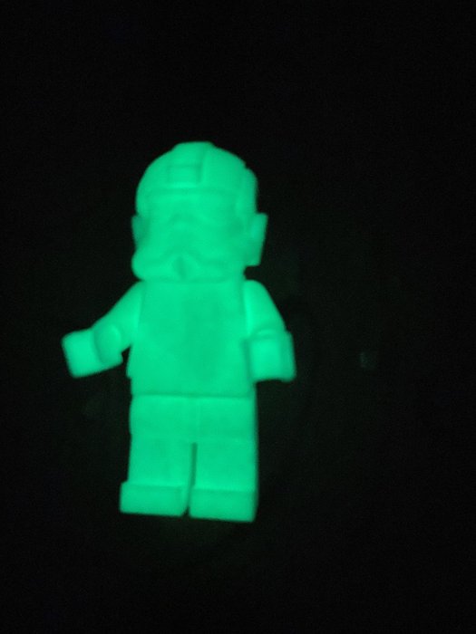 Lego - star wars glow in the dark tie fighter prototype - lueur dans le prototype sombre - 2000-present - Pays-Bas